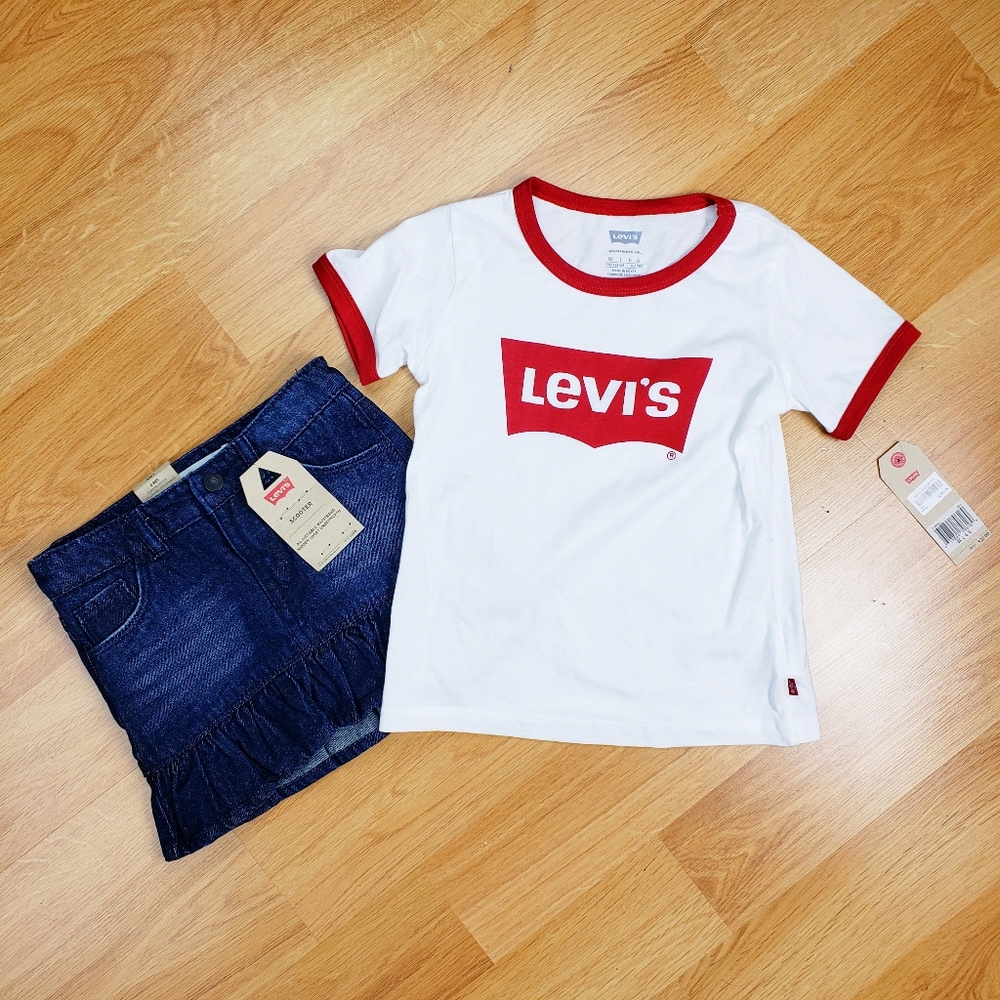 Girls Levi's Matching Set Size 6
